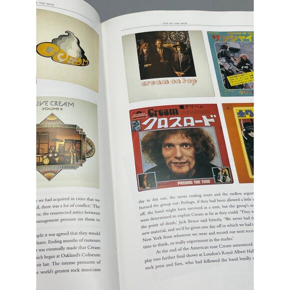 Eric Clapton album book Marc Roberty hardcover copyright 1994 English READ - Picture 6 of 8